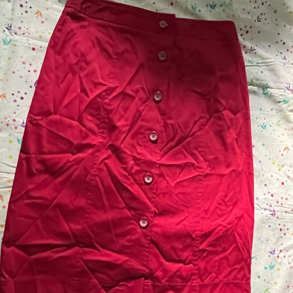 Women’s size 8 red pencil skirt